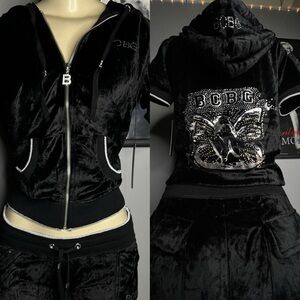 Y2K BCBG Black tracksuit